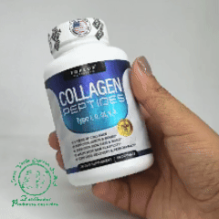 Frasco de Colágeno Peptides de 90 cápsulas
