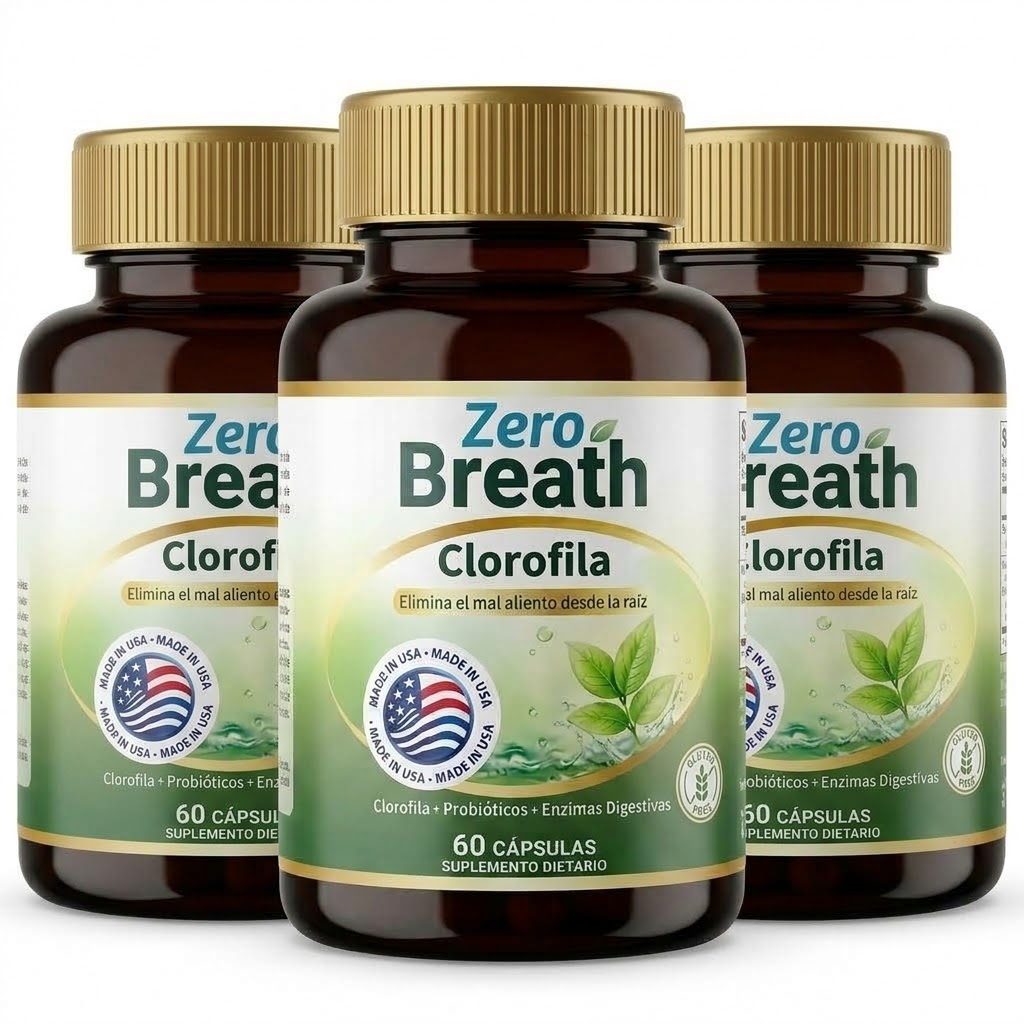 ZERO BREATH HIGADO ALIENTO Y OLORES + 60 CAPSULAS